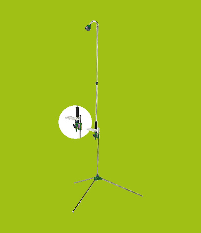 WGS-3123 Outdoor Garden Shower with Tripod & Soap Dish